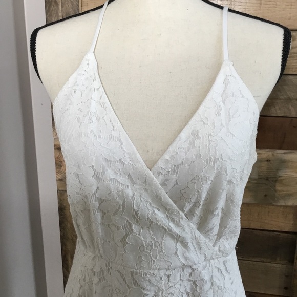 NWT Aqua White Lace Dress - Picture 2 of 7